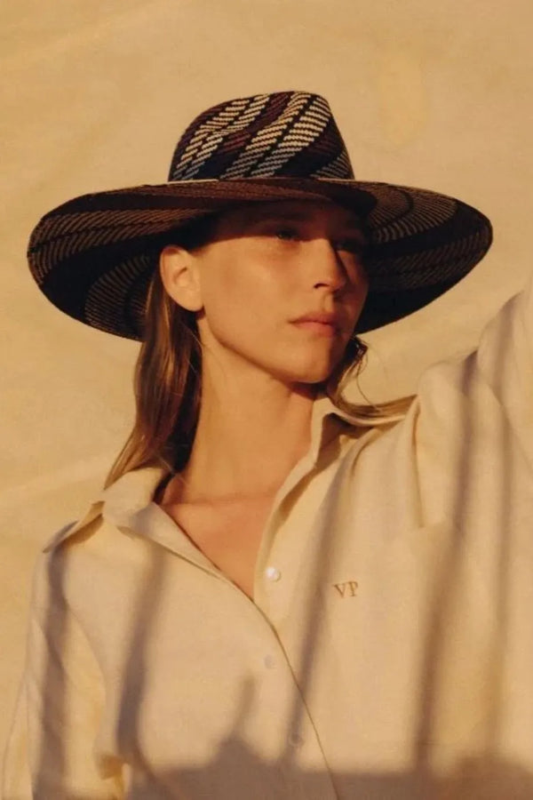 Ema Straw Hat in Brown