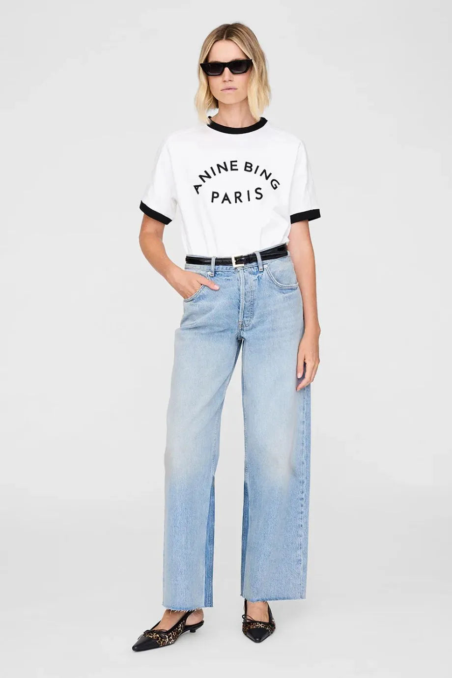 Jaylin Paris Cotton T-Shirt in Ivory