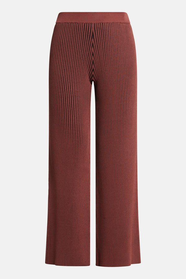 Val Knit Trousers in Brown