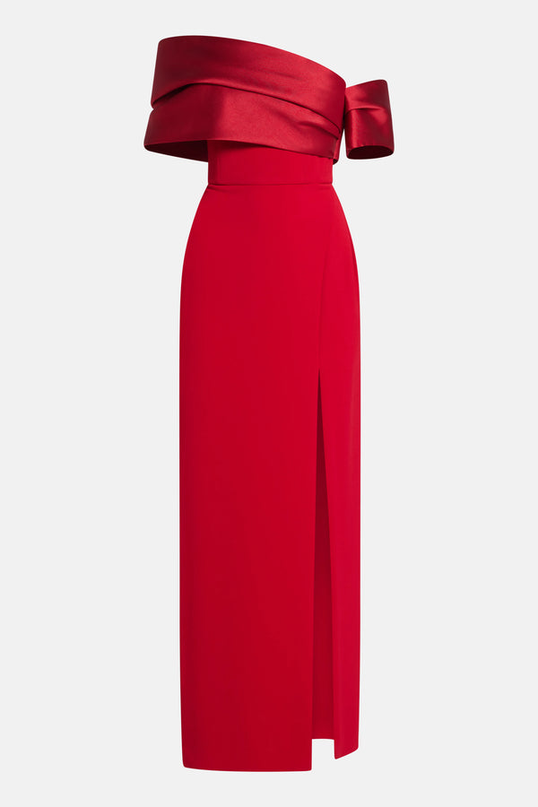 Alexis Evening Dress in Red