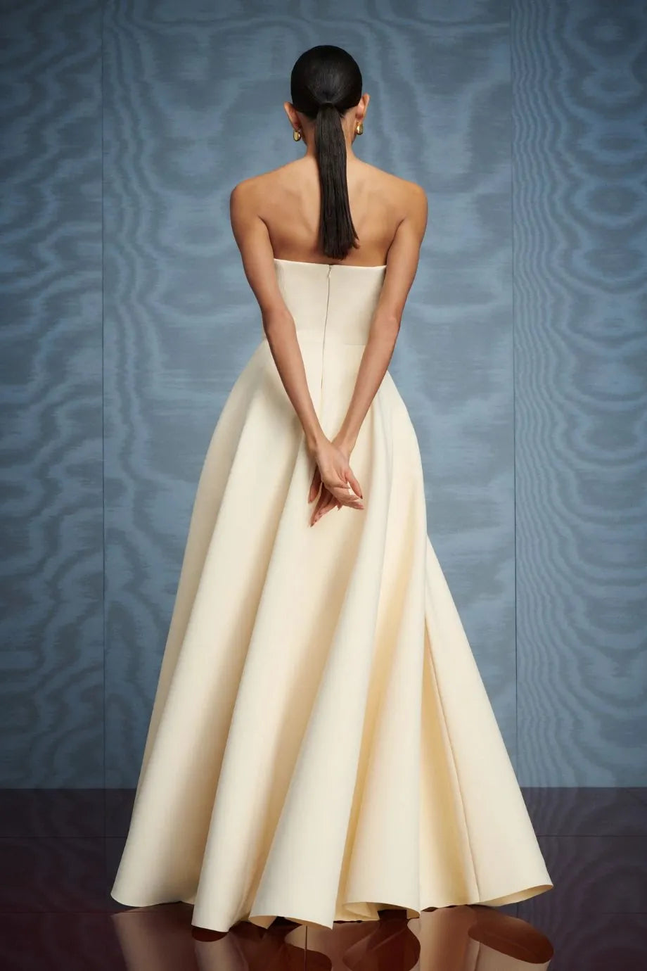 Mathilde Evening Gown in White