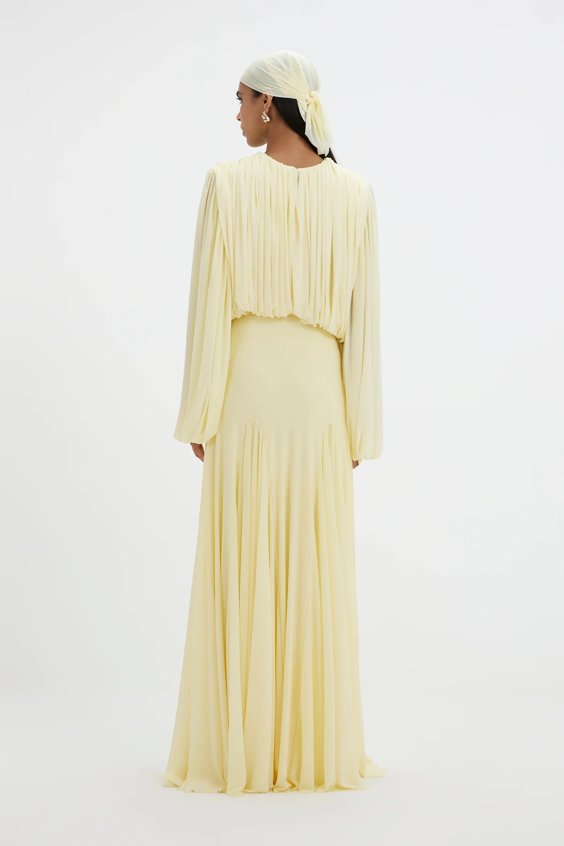 Jeanie Maxi Dress in Yellow