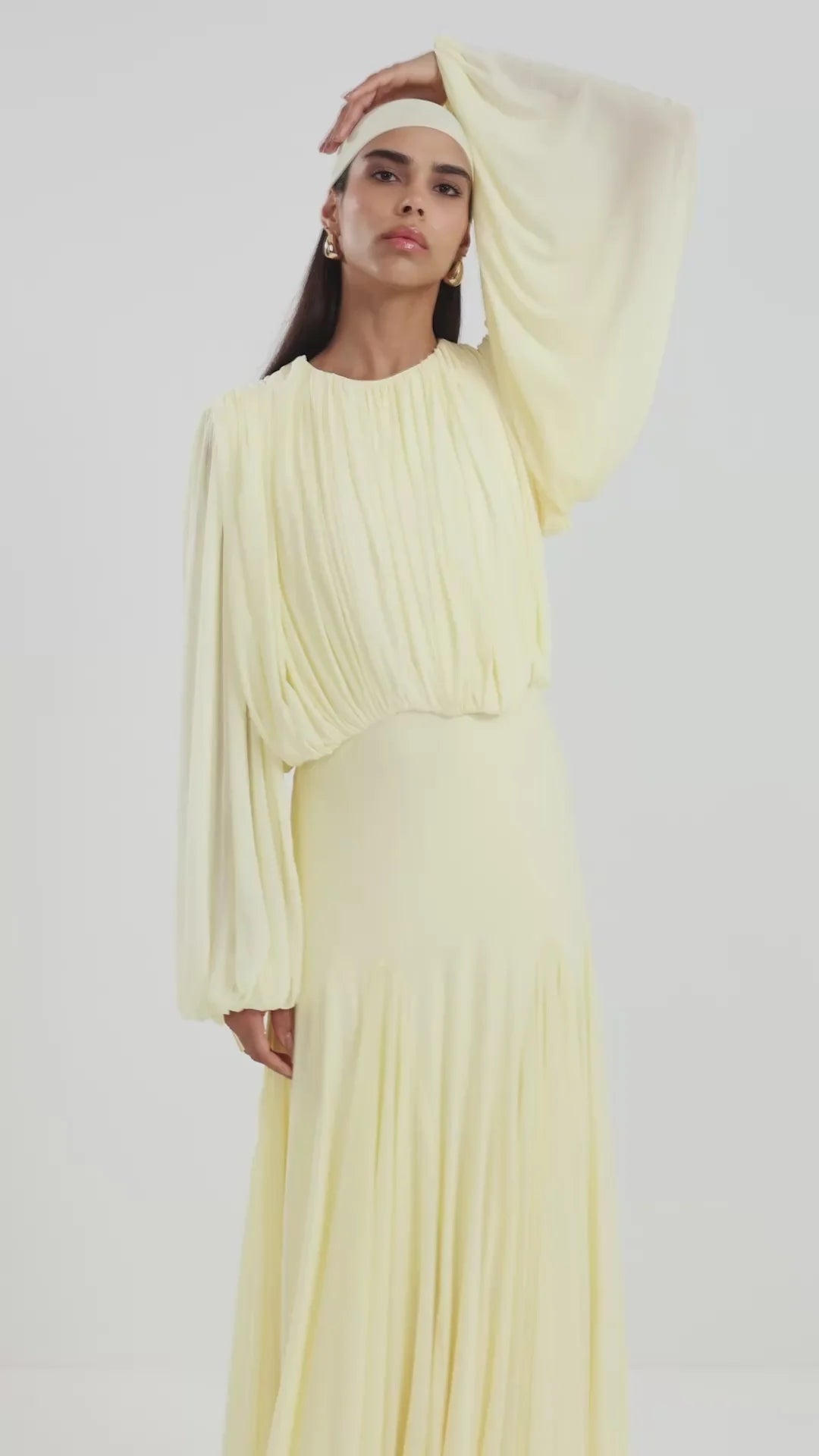 Jeanie Maxi Dress in Yellow