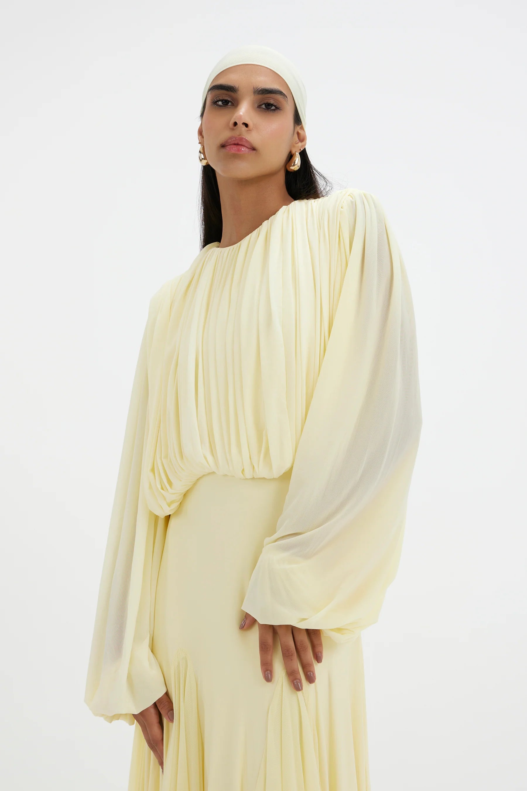 Jeanie Maxi Dress in Yellow