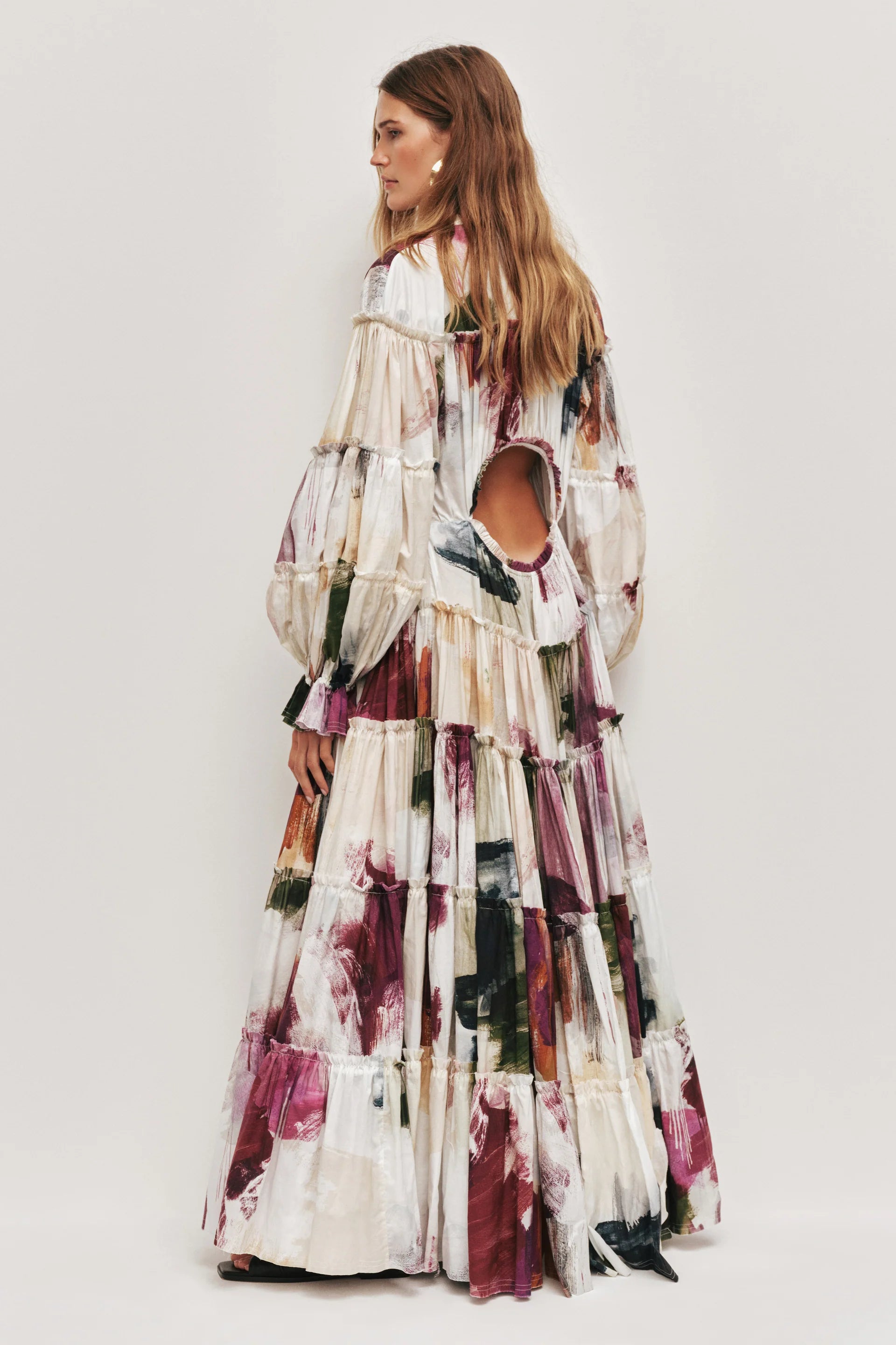 Cait Maxi Dress In White