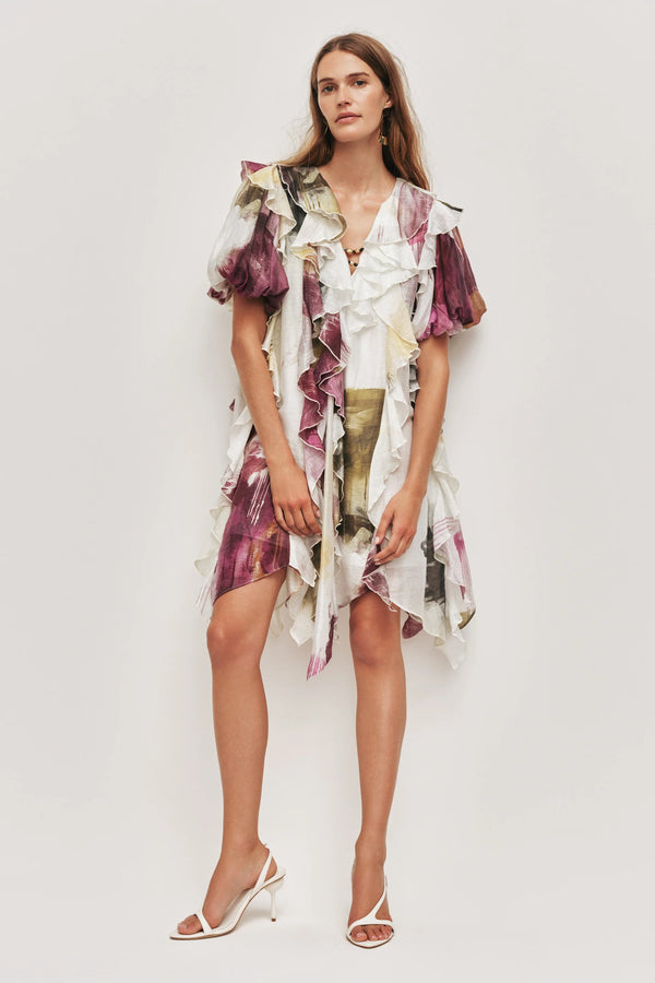 Voyager Mini Dress In White