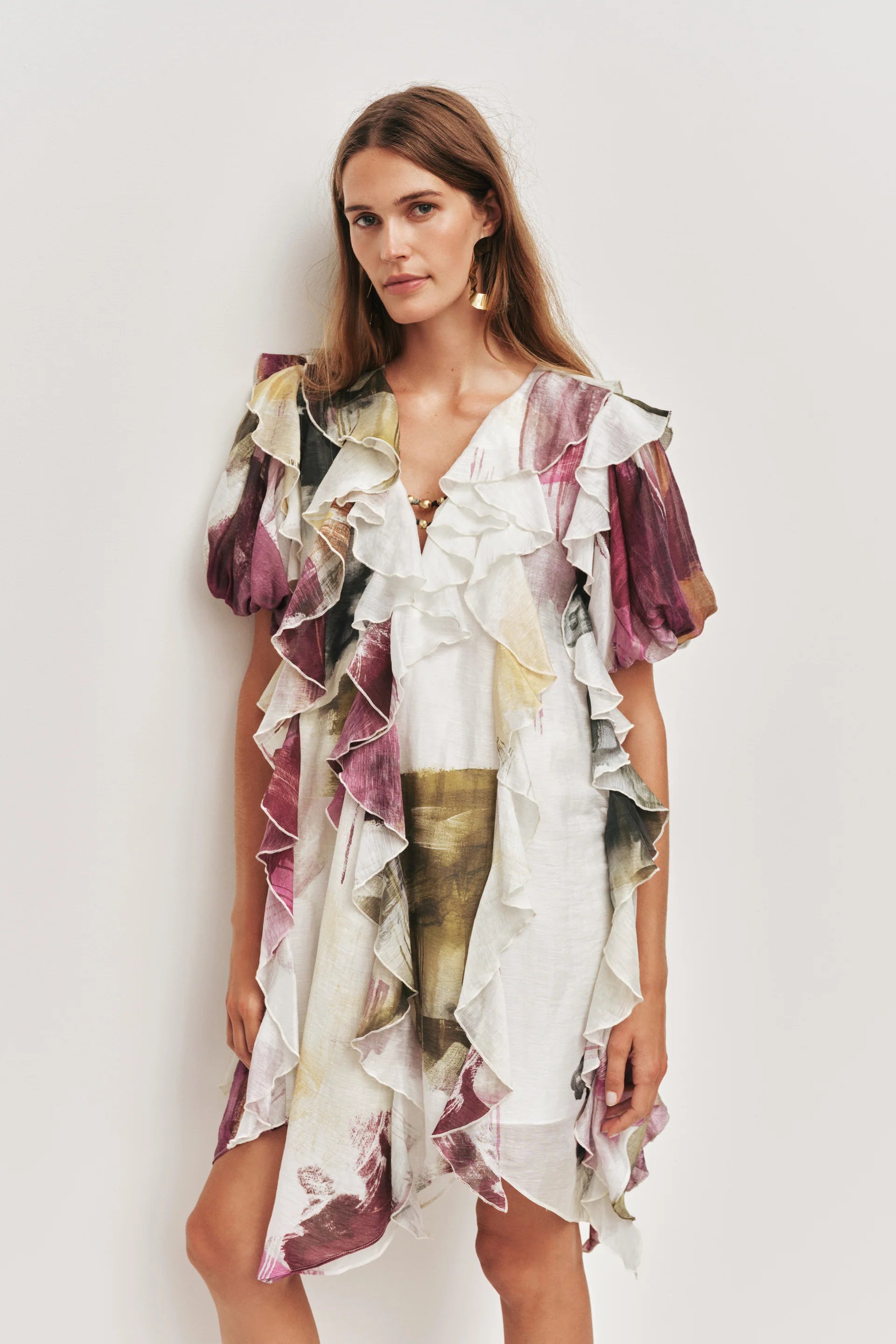 Voyager Mini Dress In White