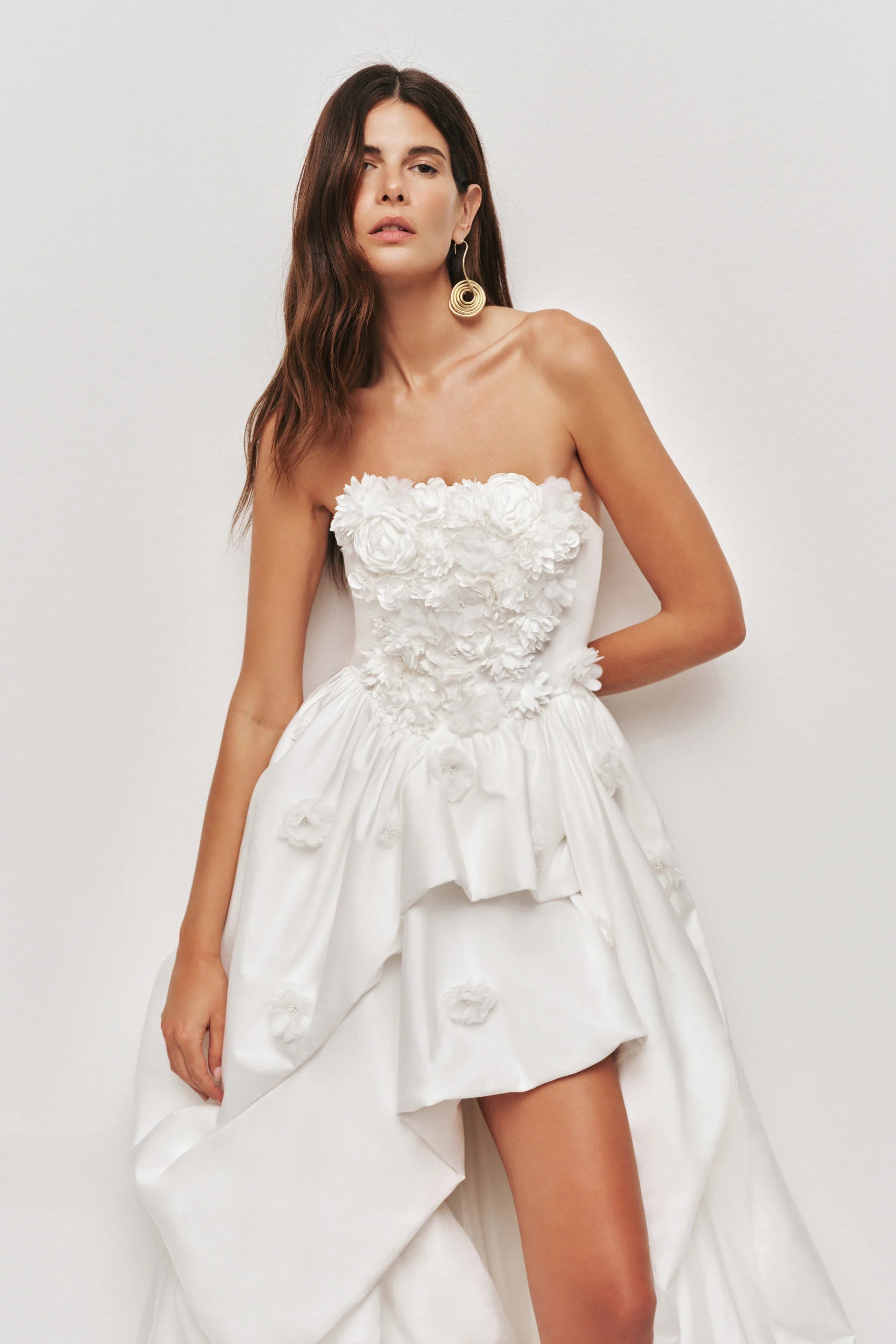 Carina Maxi Dress In White