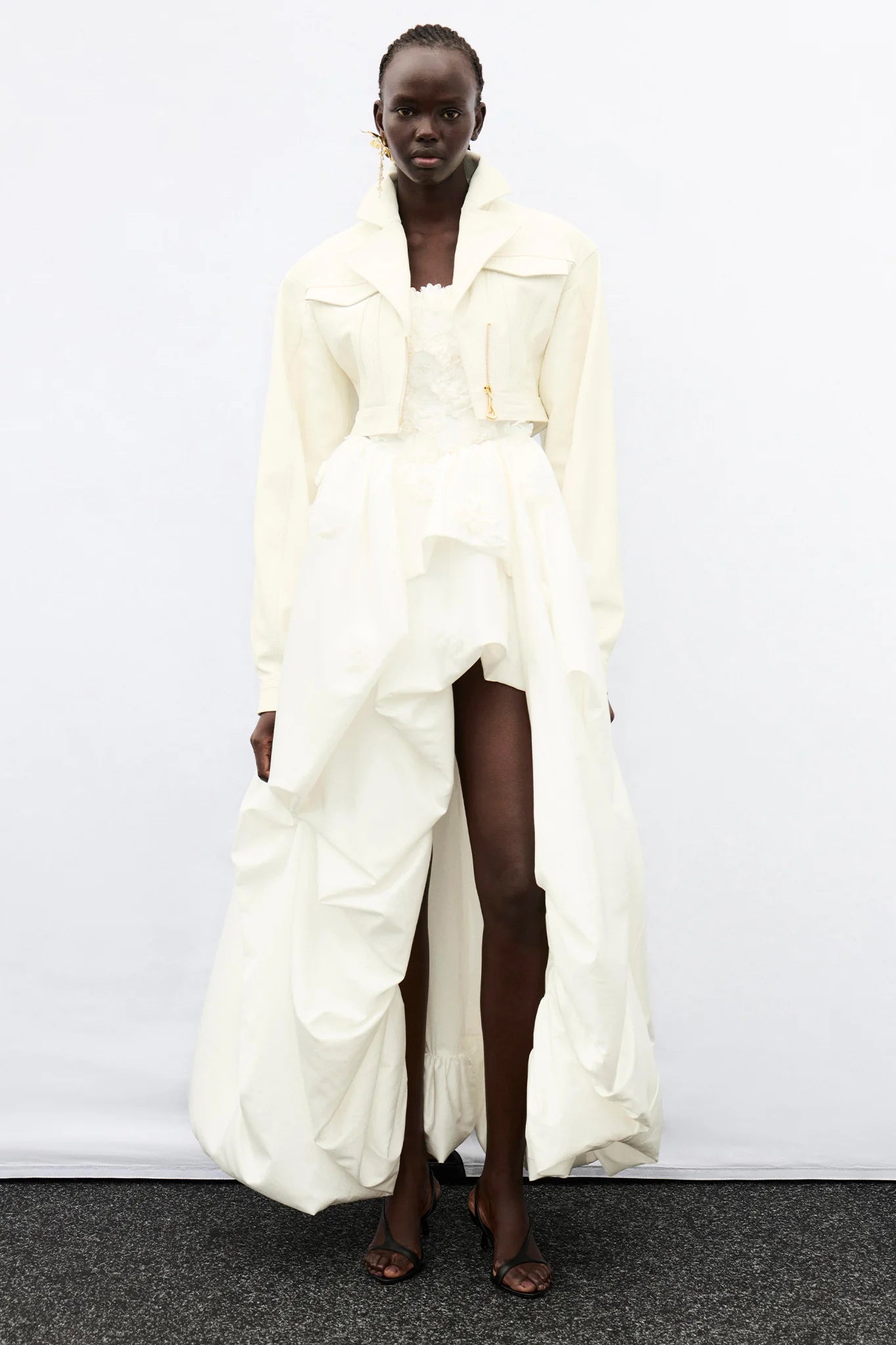 Carina Maxi Dress In White