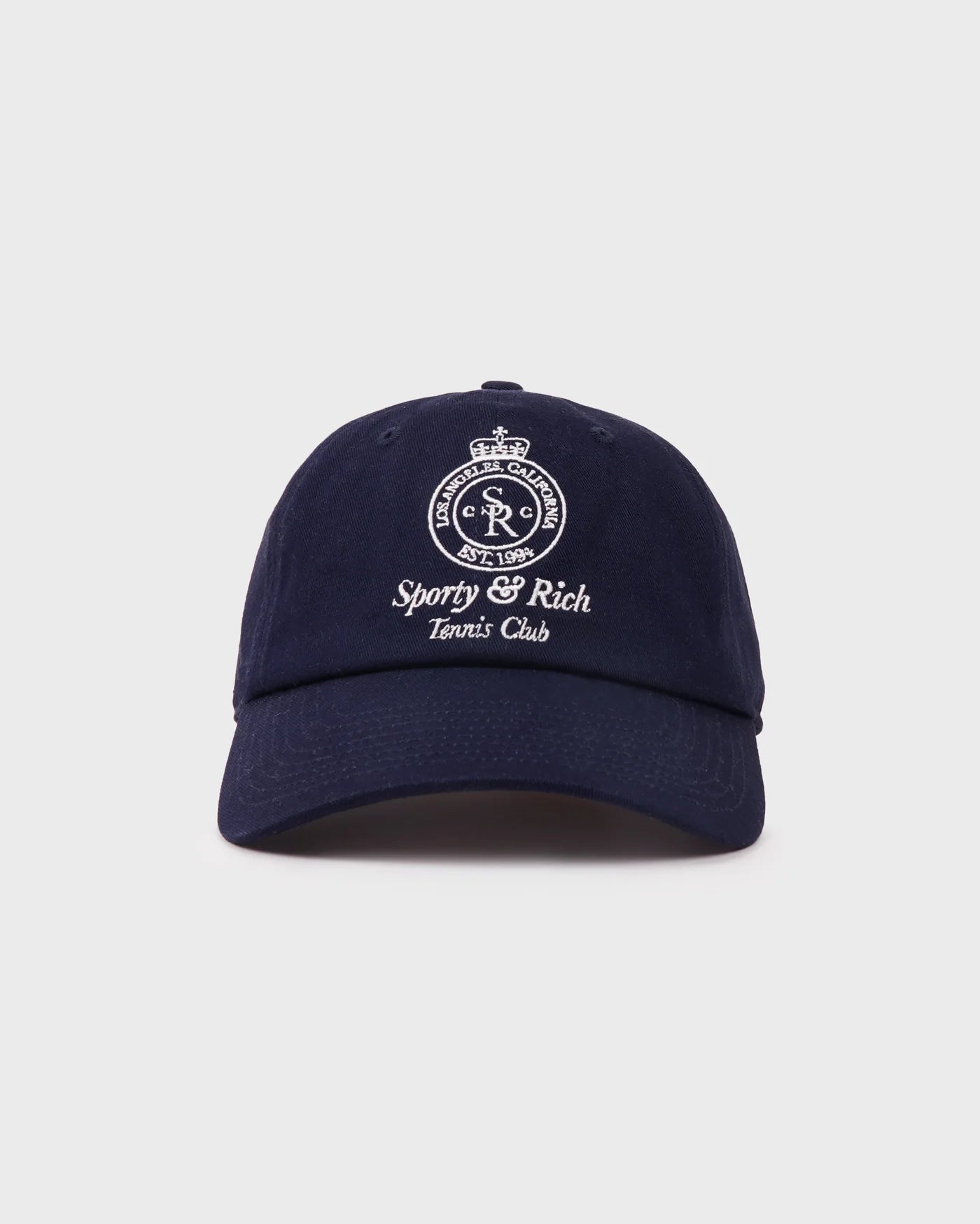 Crown Cotton Tennis Hat in Blue
