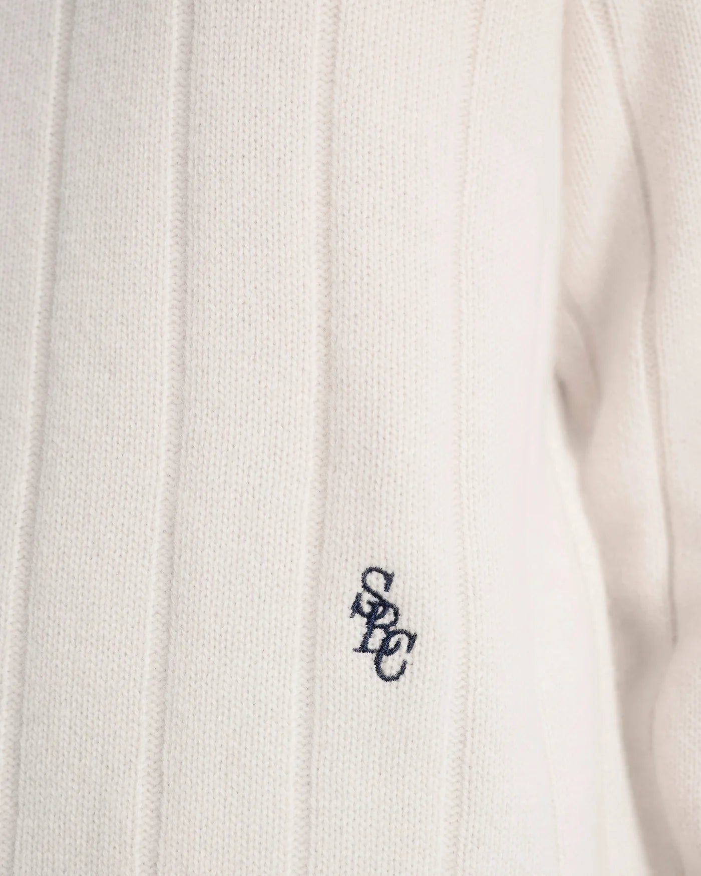 SRC Cricket Cashmere Wool Jumper Sweater in Beige
