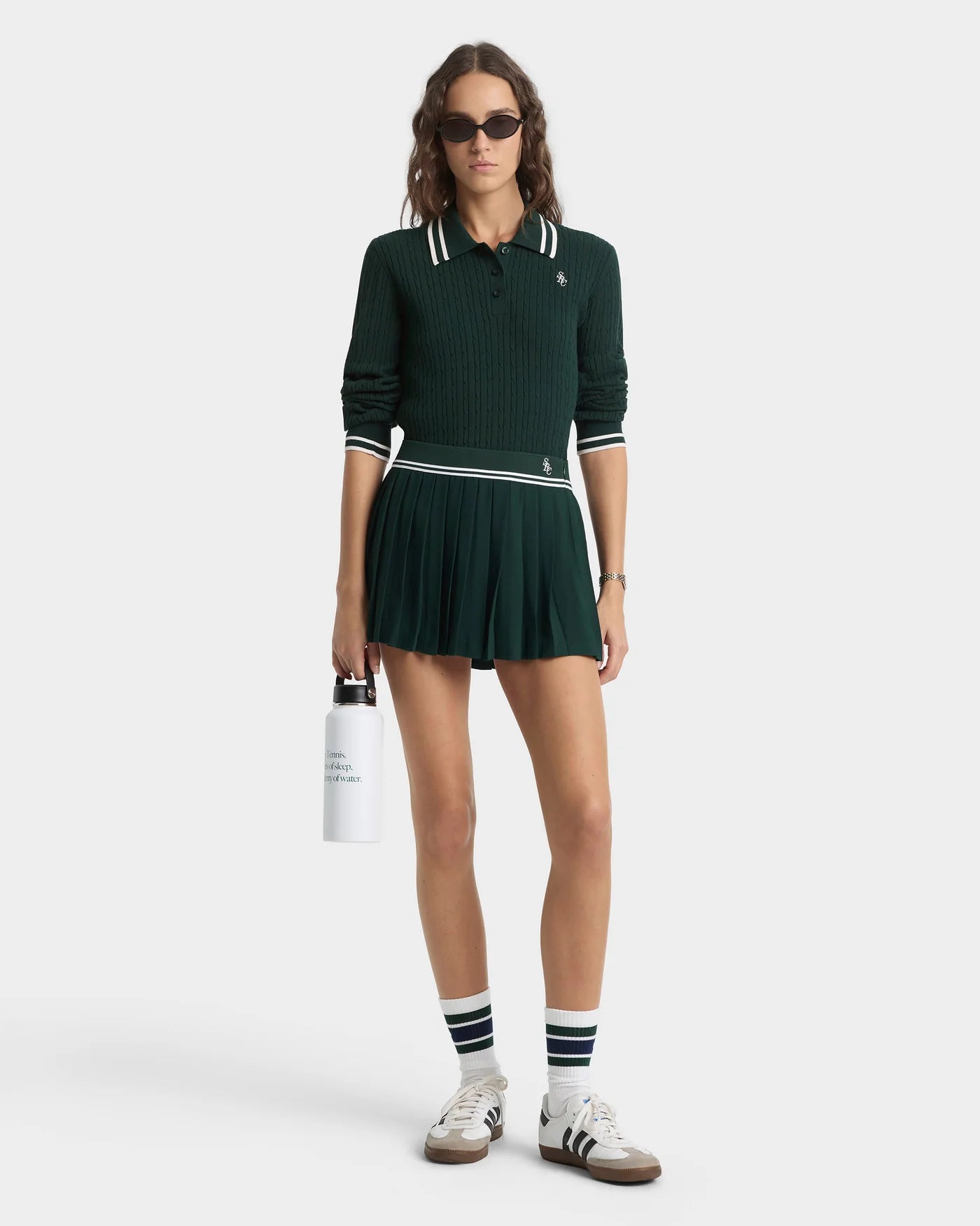 SRC Abigail Mini Skirt in Green