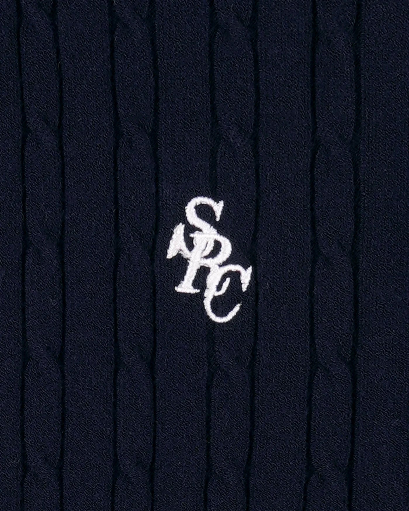SRC Cable LS Polo T-Shirt in Blue
