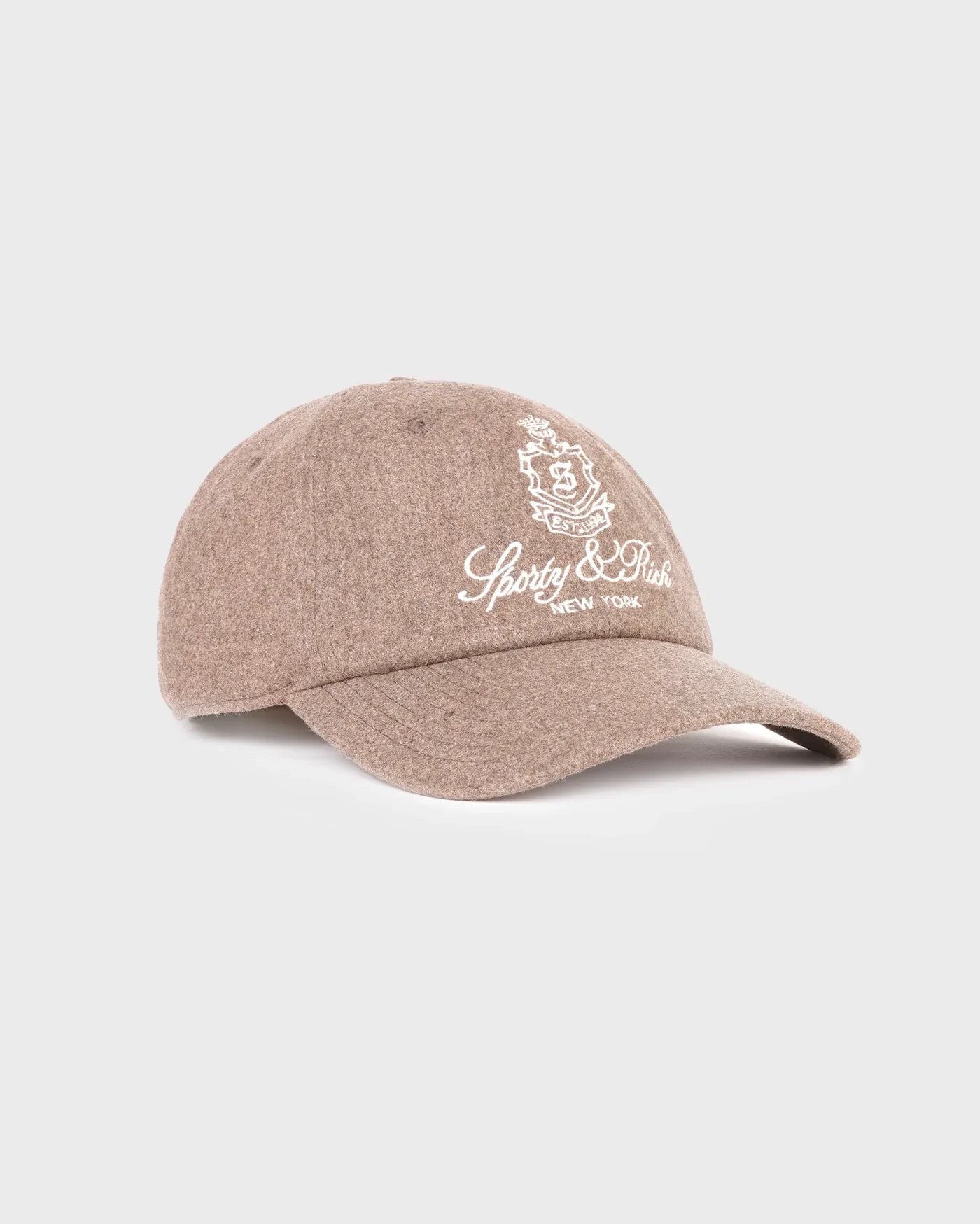 Vendome Wool Cap in Beige