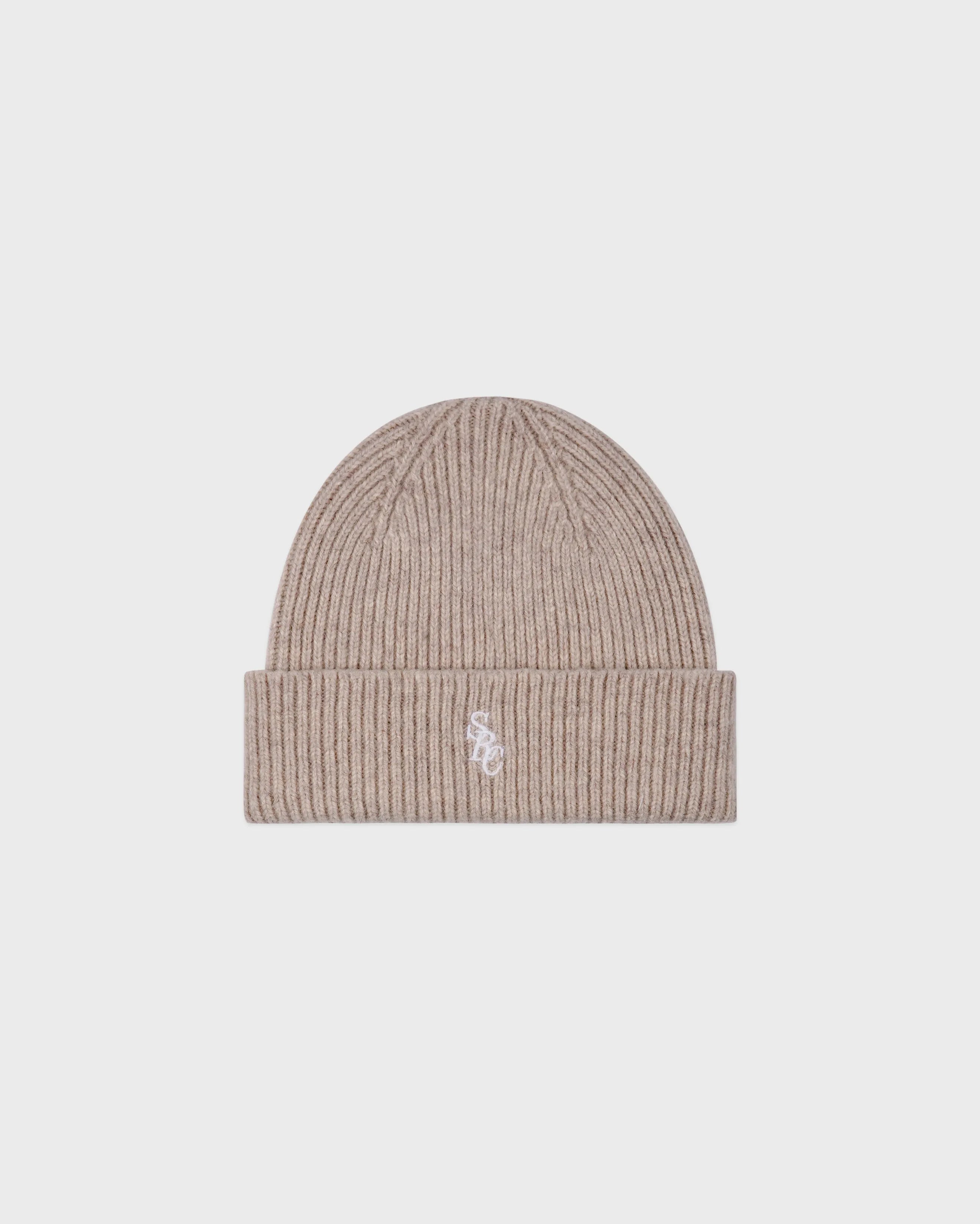SRC Cashmere Beanie in Beige