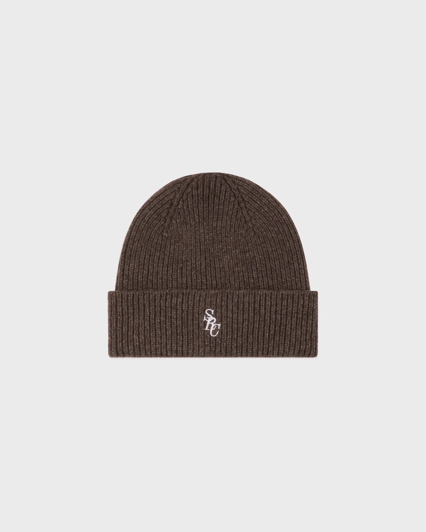 SRC Cashmere Beanie in Brown