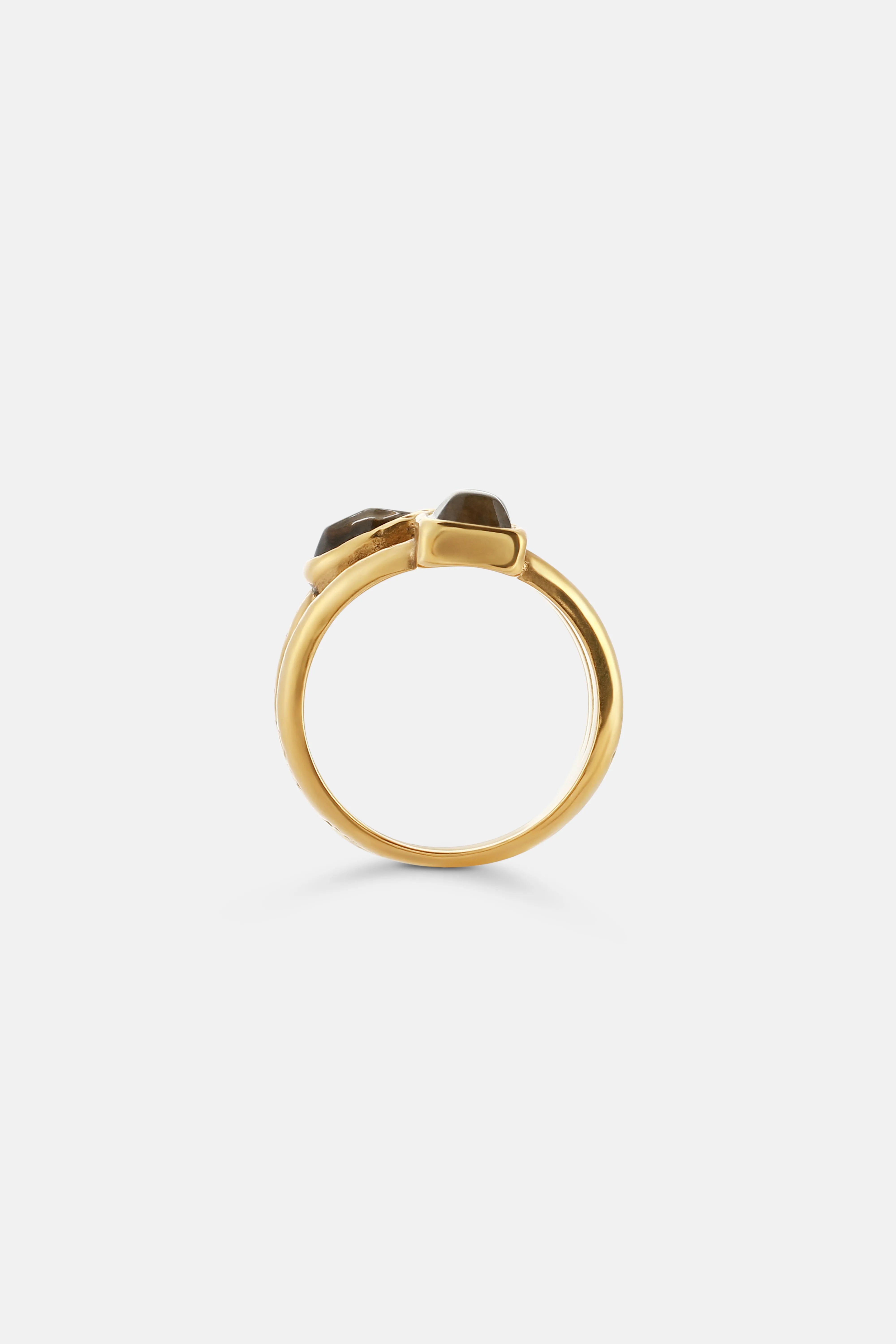Mini Cabochons Ring in Gold