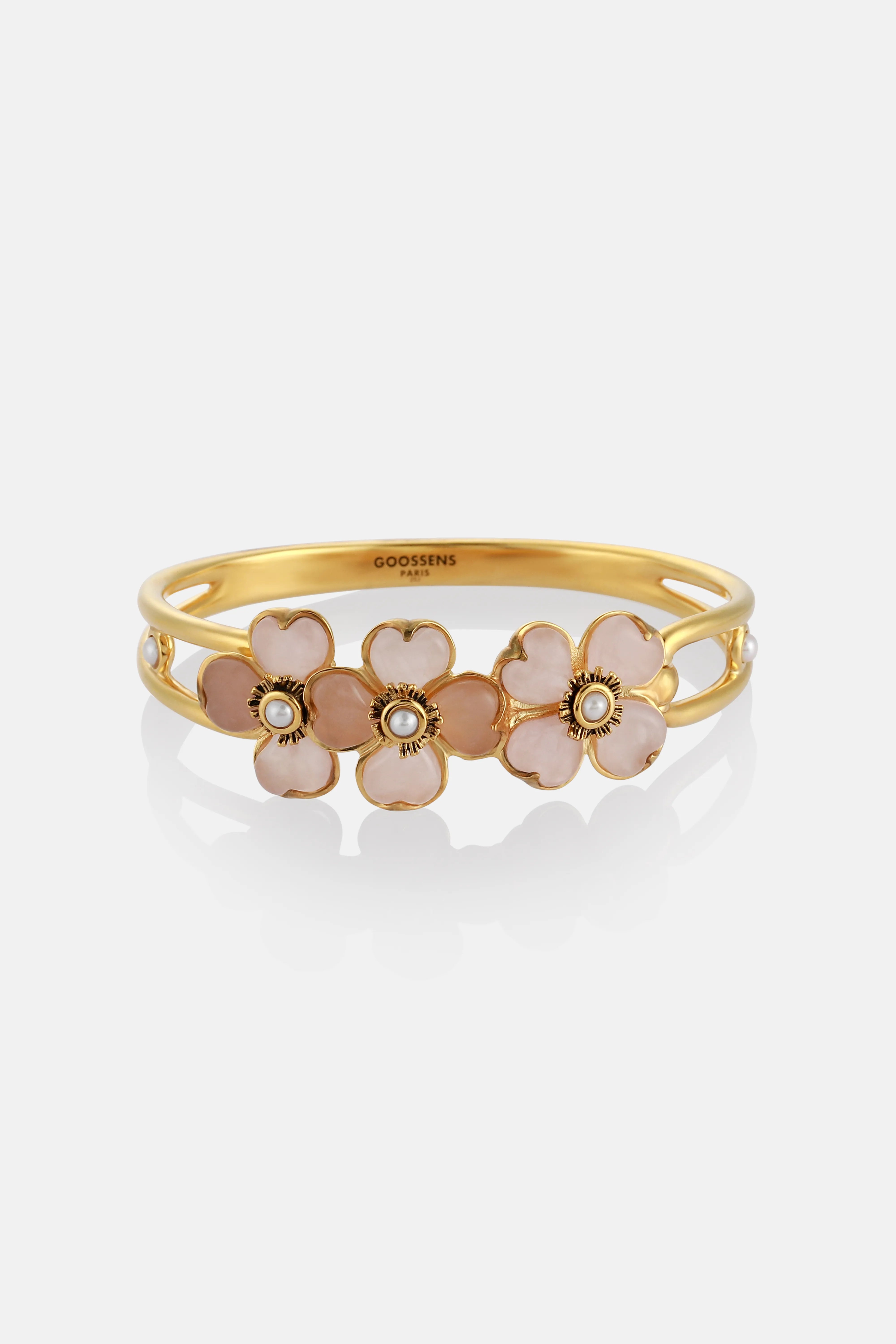 Trefles Quartz Bracelet in Pink