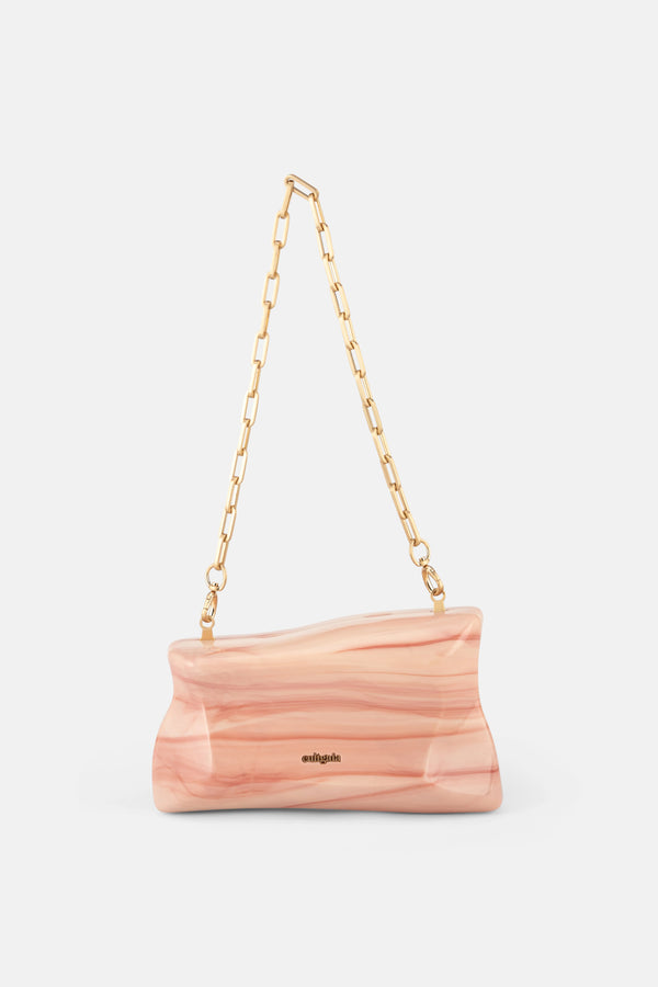 Malaya Clutch Bag in Pink