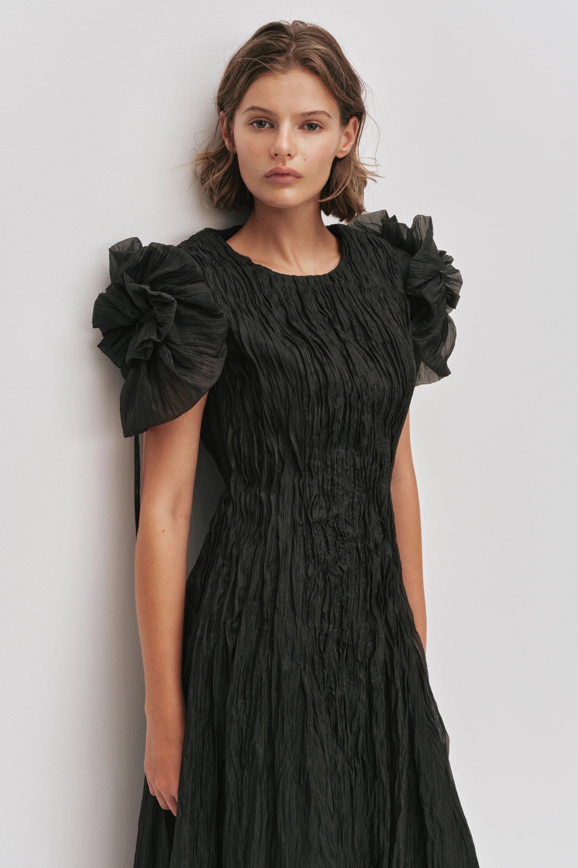 Angeli Midi Dress in Green