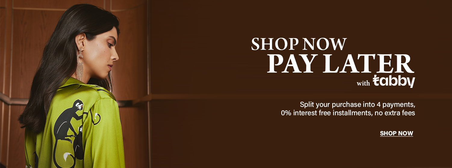 Shop now pay later with tabby ft. Olivia Von Halle