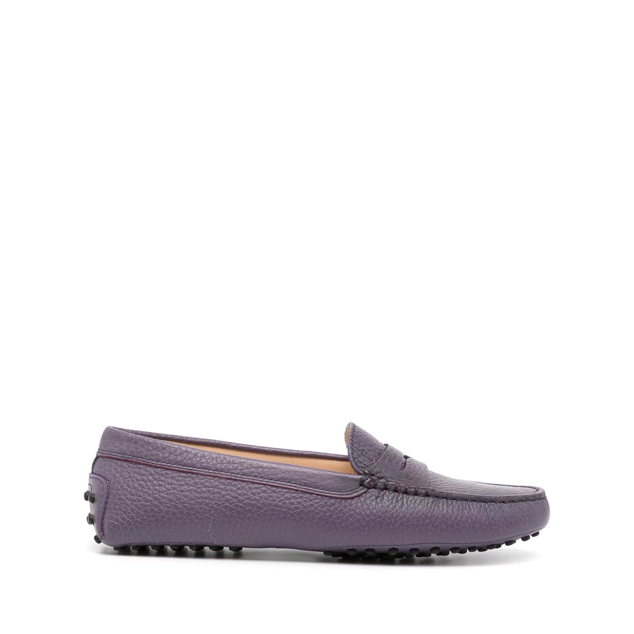Gommino Leather Loafers in White - Tods | Mytheresa