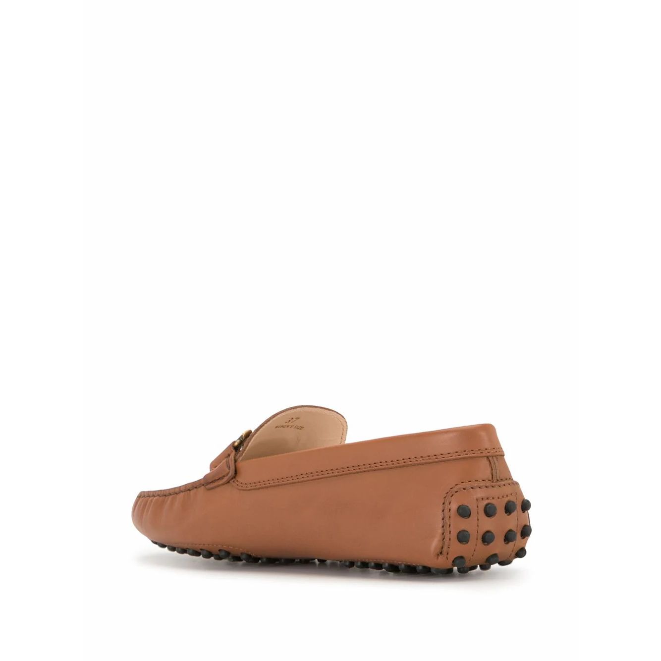 GOMMINI LOAFERS WITH DOUBLE T ACCESSORY