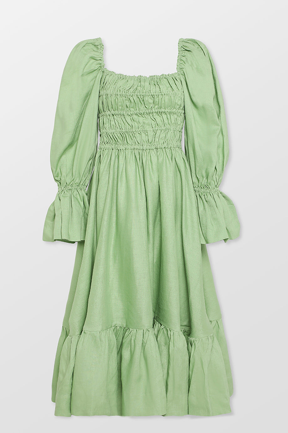 Amelia Linen Mini Dress