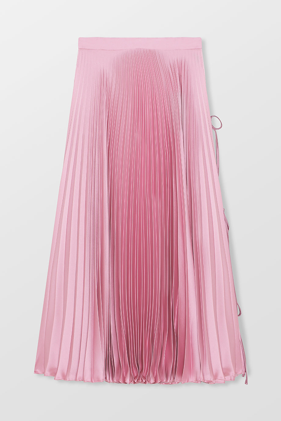 Pleated Skirt With Ties