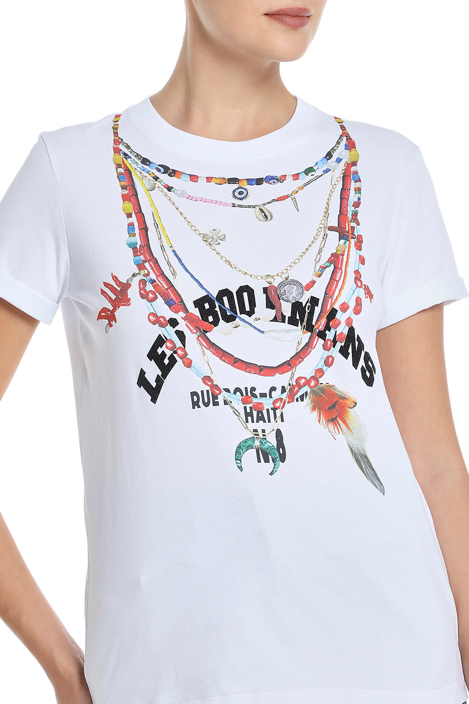 Necklace Print T-Shirt